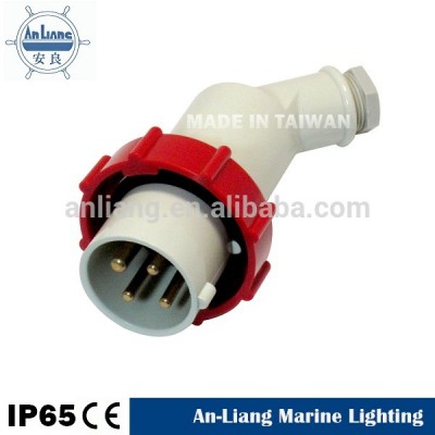 taiwan made ip67 plug watertight IEC male 3 pin electrical Waterproof impa 79 15a 220v plug